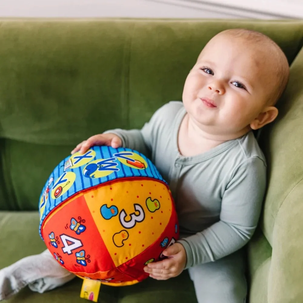 Melissa & Doug 2-1 Talking Ball Colorful Number Ball